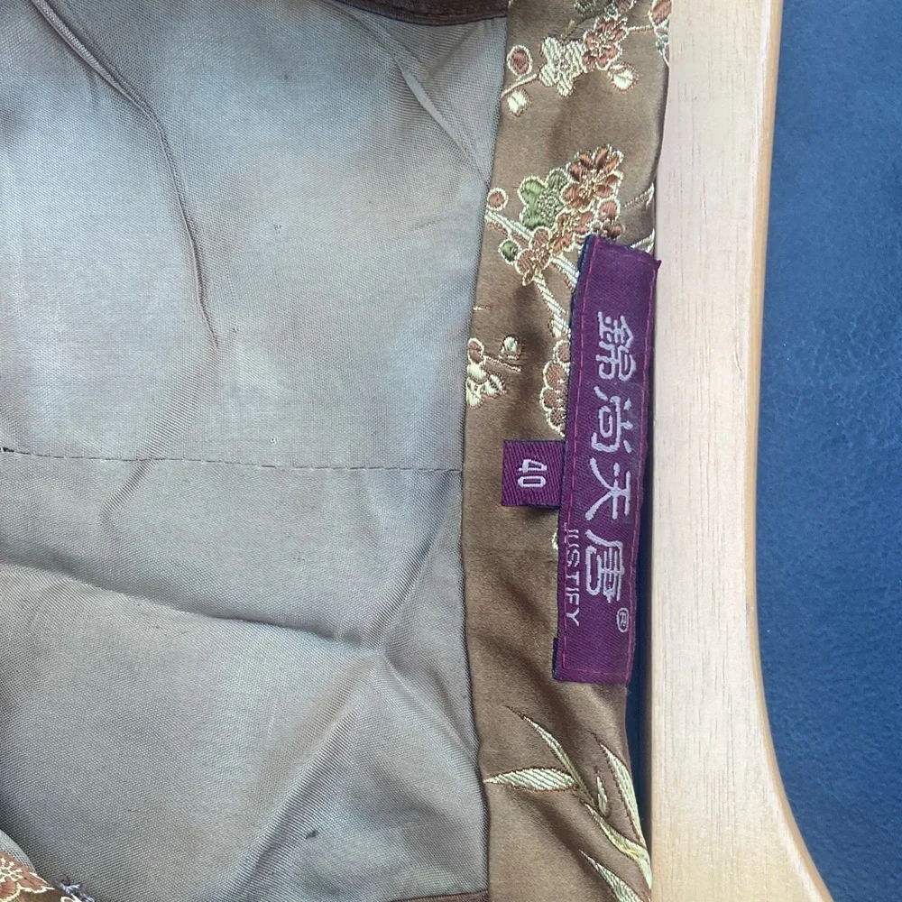 Japanese Weekend Brown Floral Blouse - Picture 3 of 3